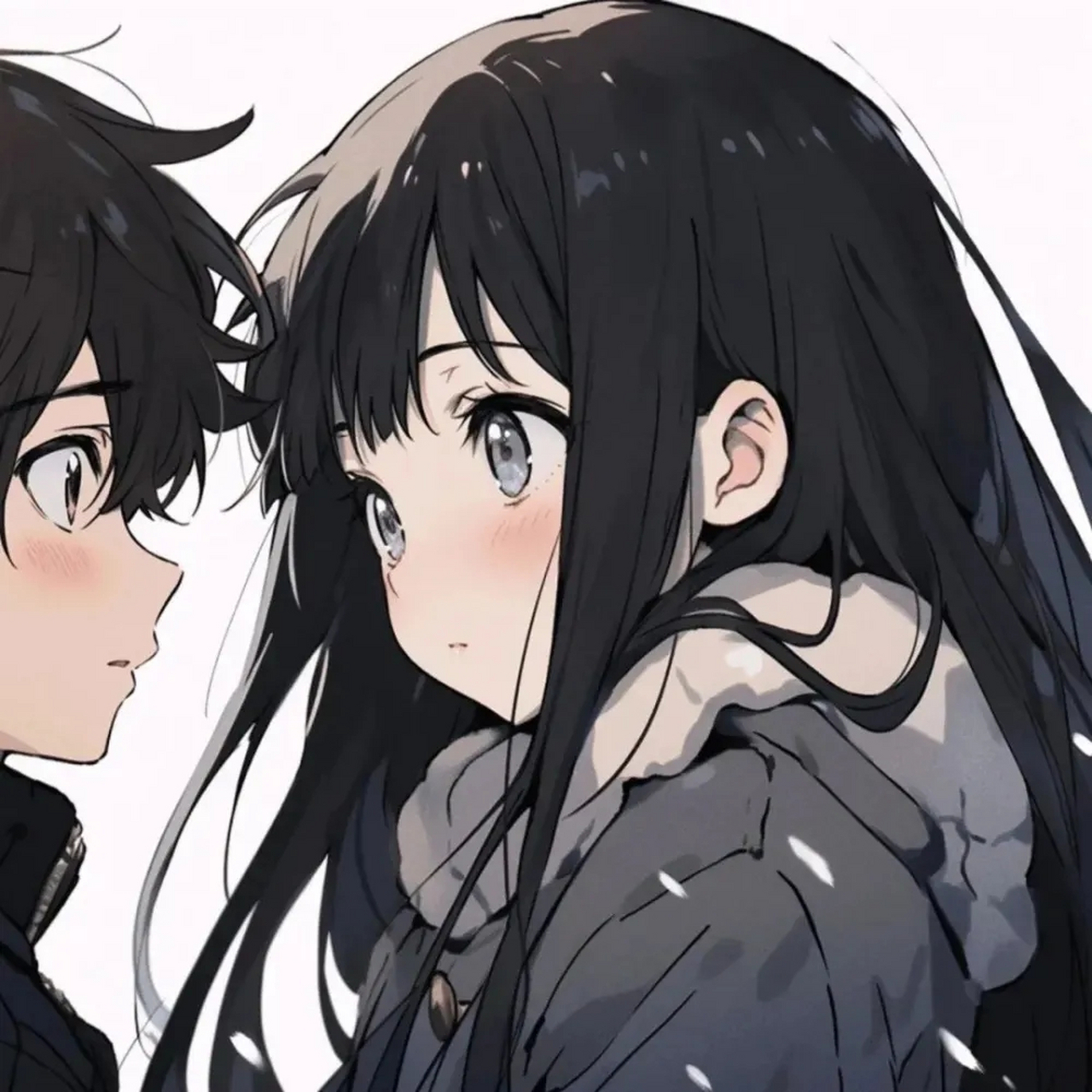 男女动漫情头~ @那个他一起换吧 #最靓头像壁纸征集赛# #头像