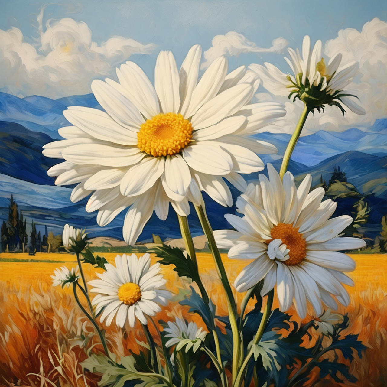 雏菊的头像图片   一朵娇小的雏菊正悄然绽放, 它的花瓣洁白如雪,中间