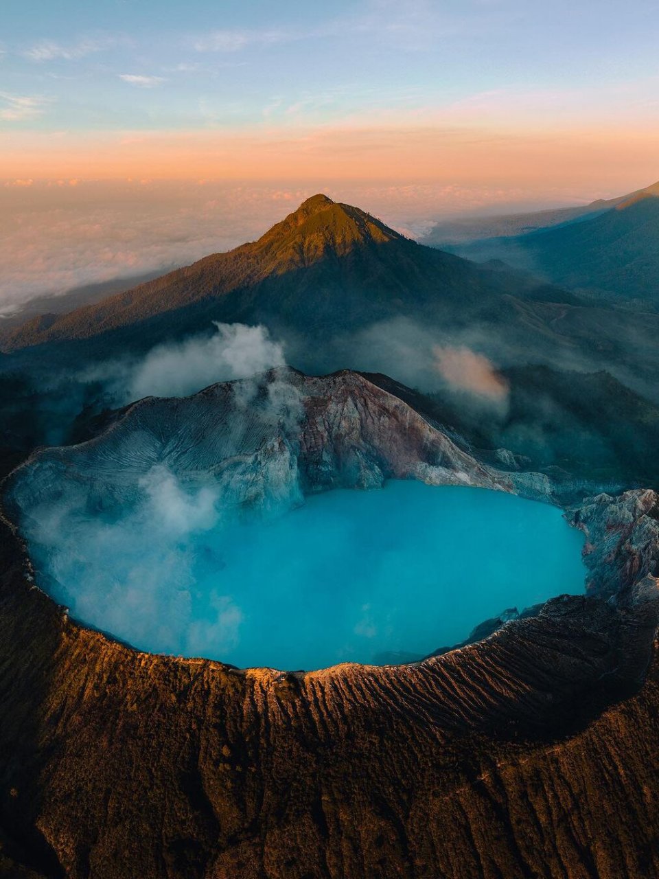 哎呀,《孤独星球》都推荐了,这印尼的布罗莫火山和宜珍火山,真是让人