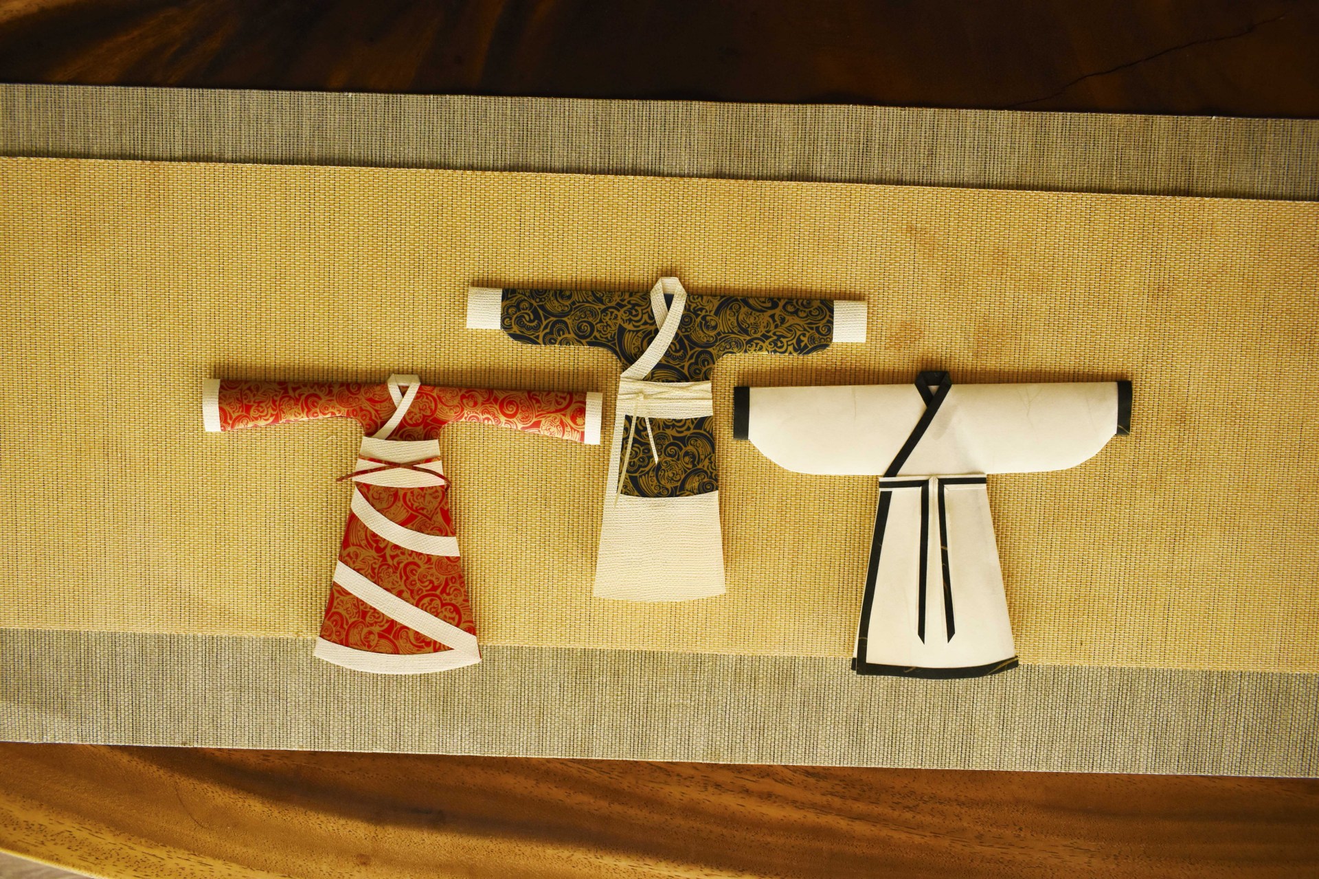 手工制作# #汉服# 来一组#纸艺# 汉服,中国服饰文化的演变,从深业到