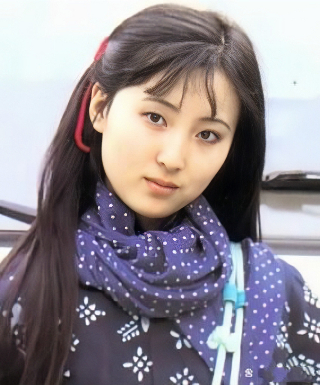 1991年,陈晓旭在广告公司担任制作总部经理时的工作照.