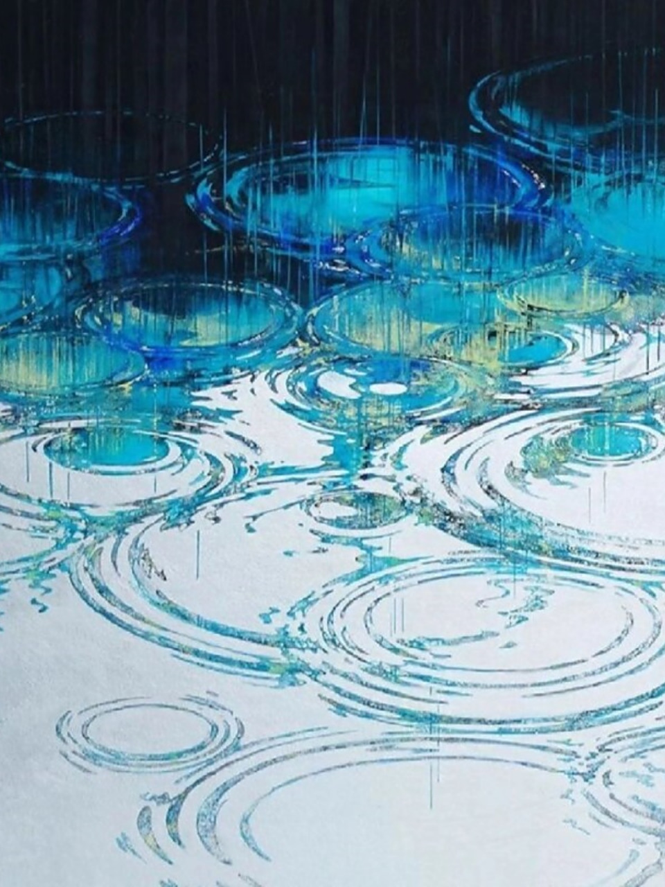 每天认识一幅世界名画—雨是神明的烟花