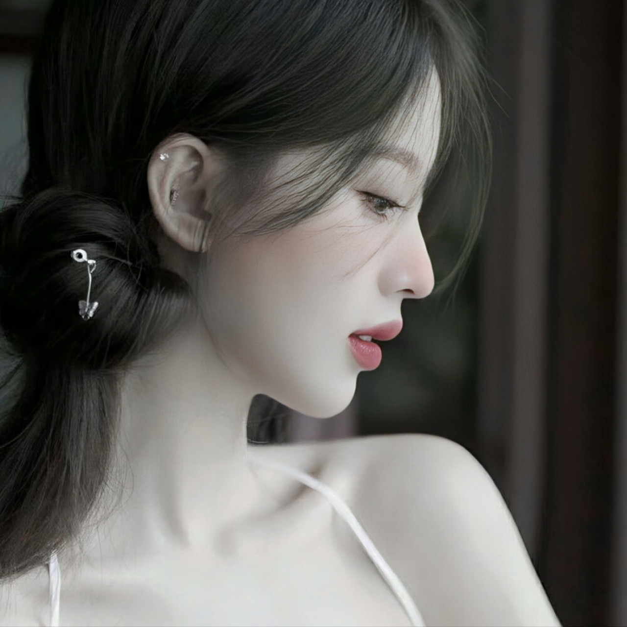 清冷破碎感优质小众女生头像 一眼心动的头像#最靓头像壁纸征集赛