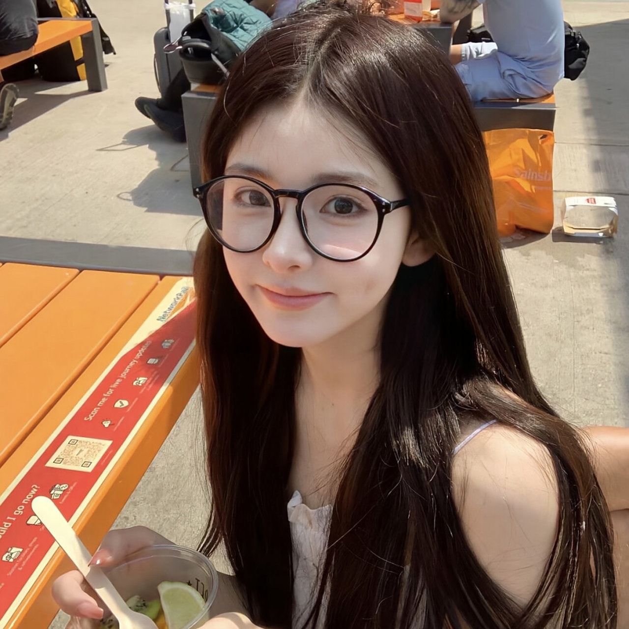 纯欲女生真人头像 变好的从来不是生活 而是自己~ #最靓头像壁纸征集