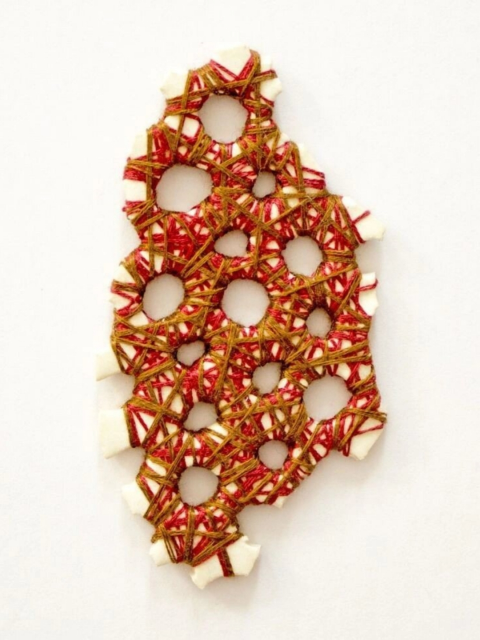 纤维艺术家emily barletta  美国艺术家emily barletta运用编织这一