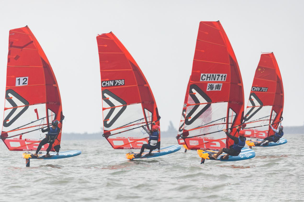 海南省帆船帆板锦标赛金牌榜出炉