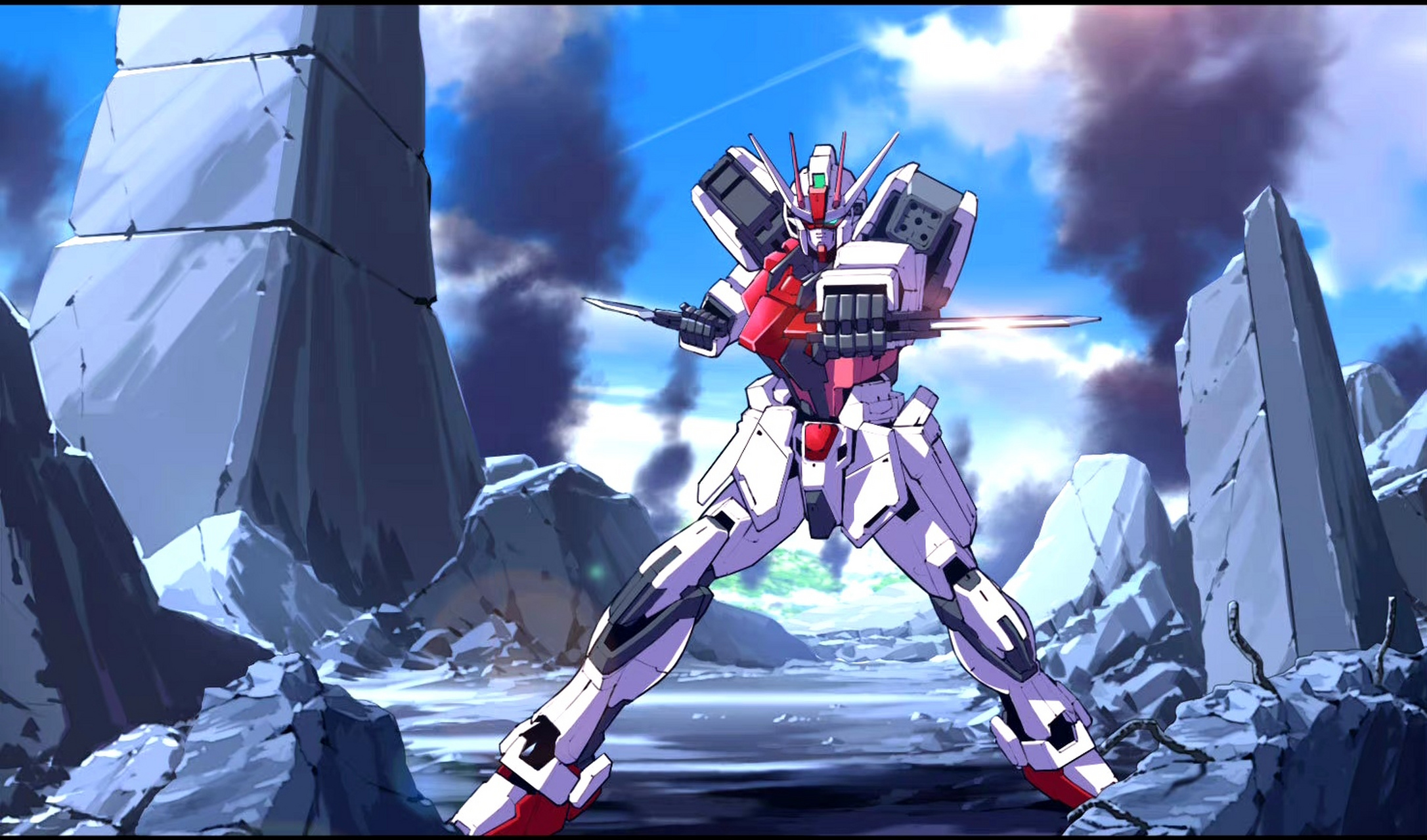 yamamoto《机动战士高达seed freedom》机体插画欣赏,展示了不同配色