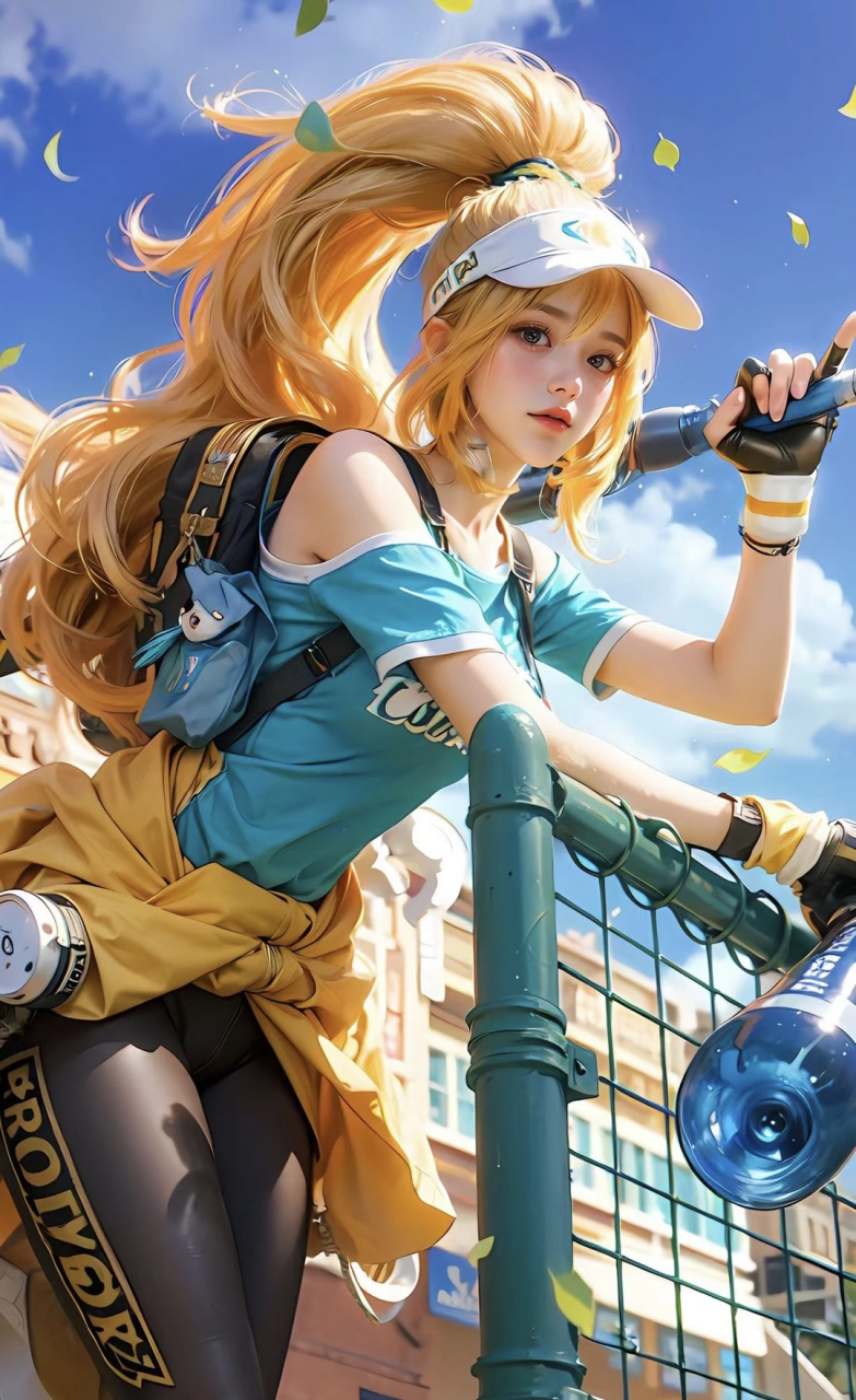 王者荣耀绝美花木兰高清手机壁纸  这完美无缺的身材,无暇脸孔,要是有