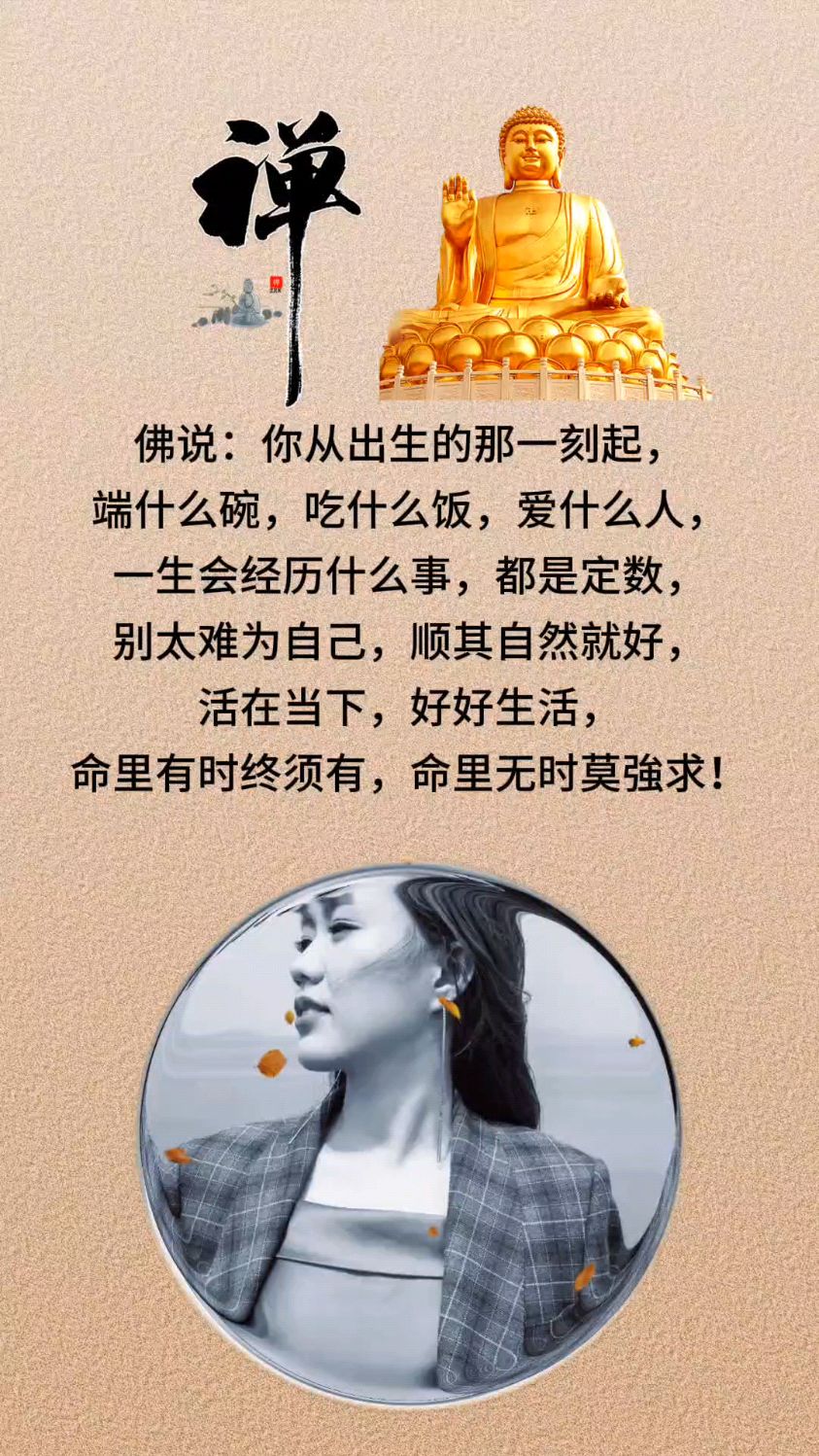 命中有时终须有,命中无时莫强求.