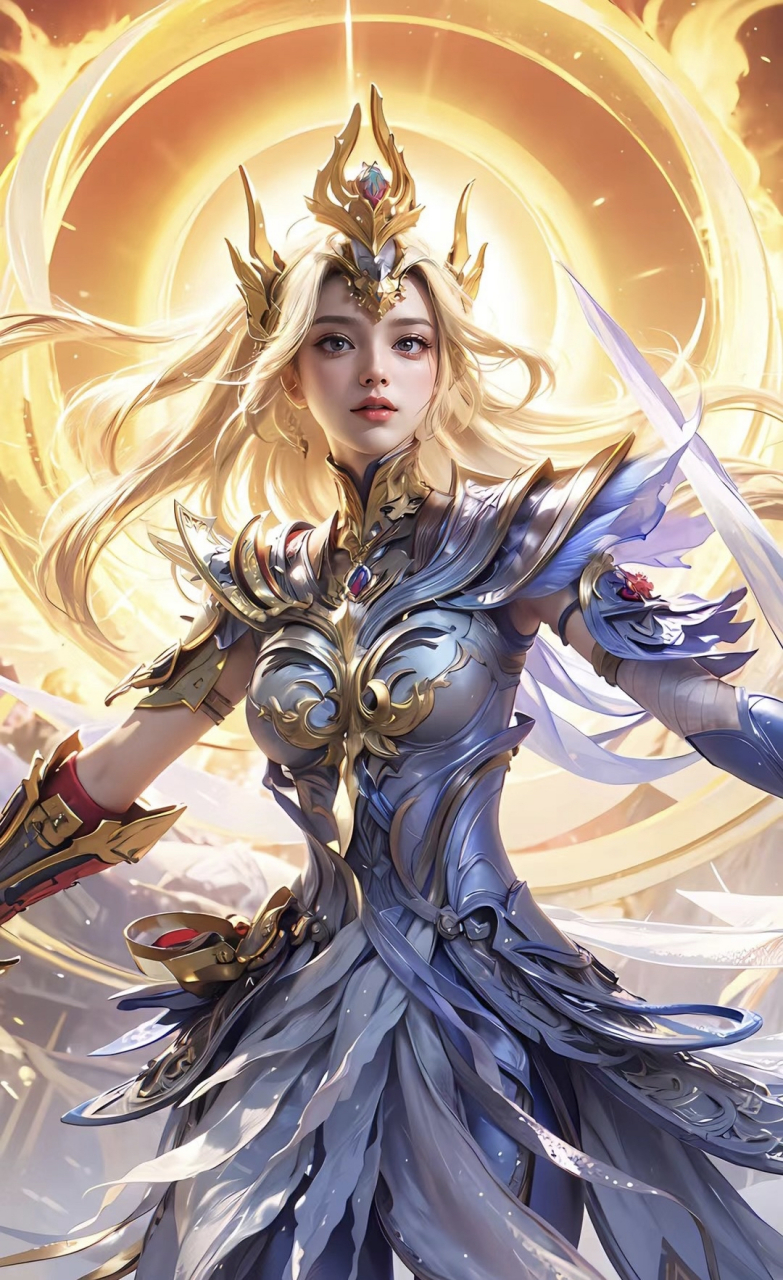 王者荣耀绝美花木兰高清手机壁纸  这完美无缺的身材,无暇脸孔,要是有