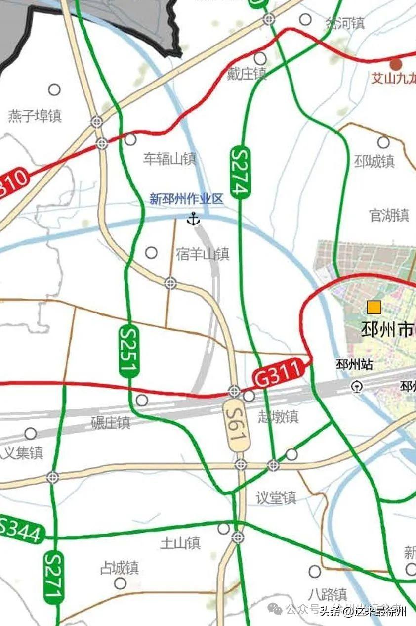 邳州市2023版镇村布局规划|s12徐临s61台睢高速走向新河镇拆迁