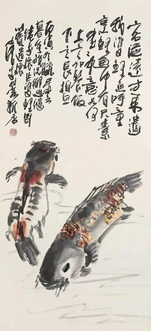 这大写意花鸟,令人叫绝