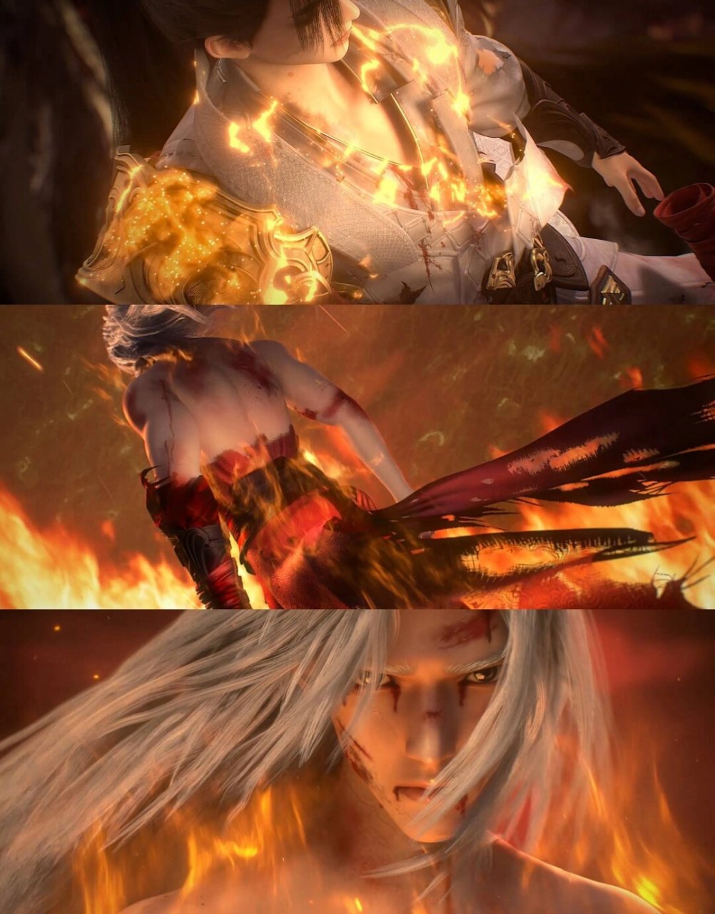 国漫白发男神合集但是几分钟限定款  "限定白发"这个说法真是让人眼前