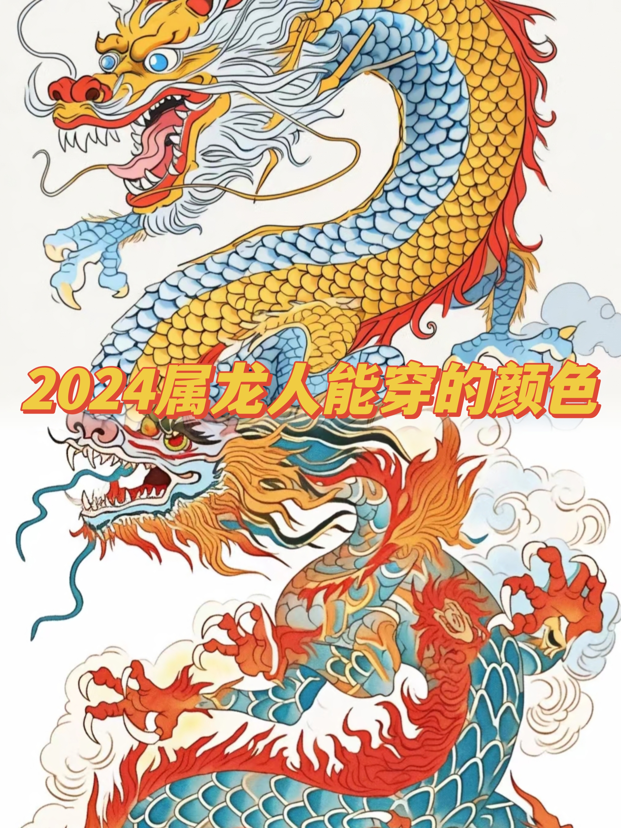 2024属龙人能穿的颜色 2024年是小龙人们的本命年跟小编一起来看看