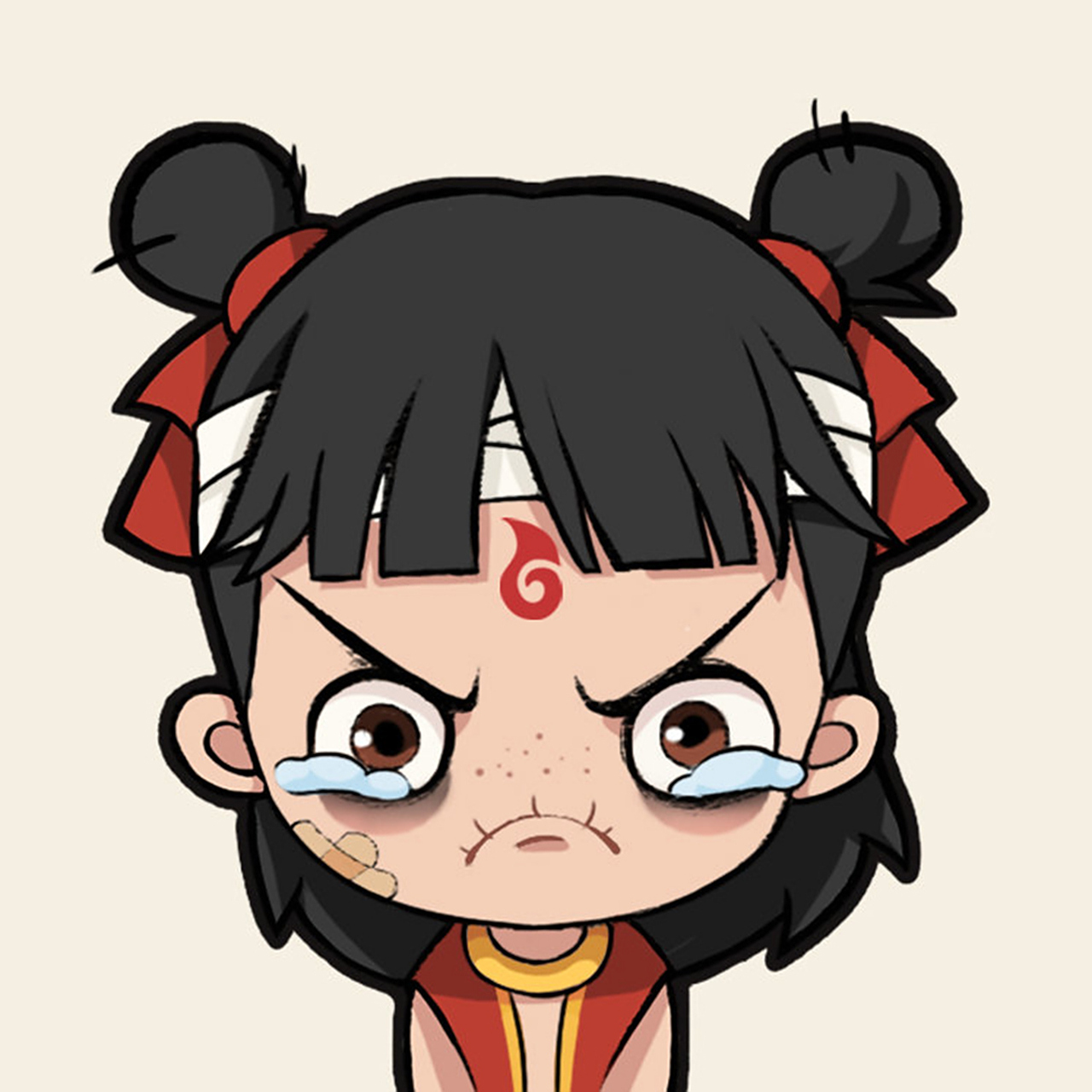 可爱哪吒q版头像🔥🔥🔥 看完《哪吒之魔童降世》印象最深的一句