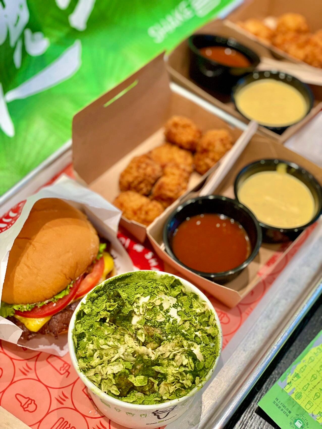 从未让人失望 来太古里怎能不吃shake shack呢 成都坠好吃的汉堡