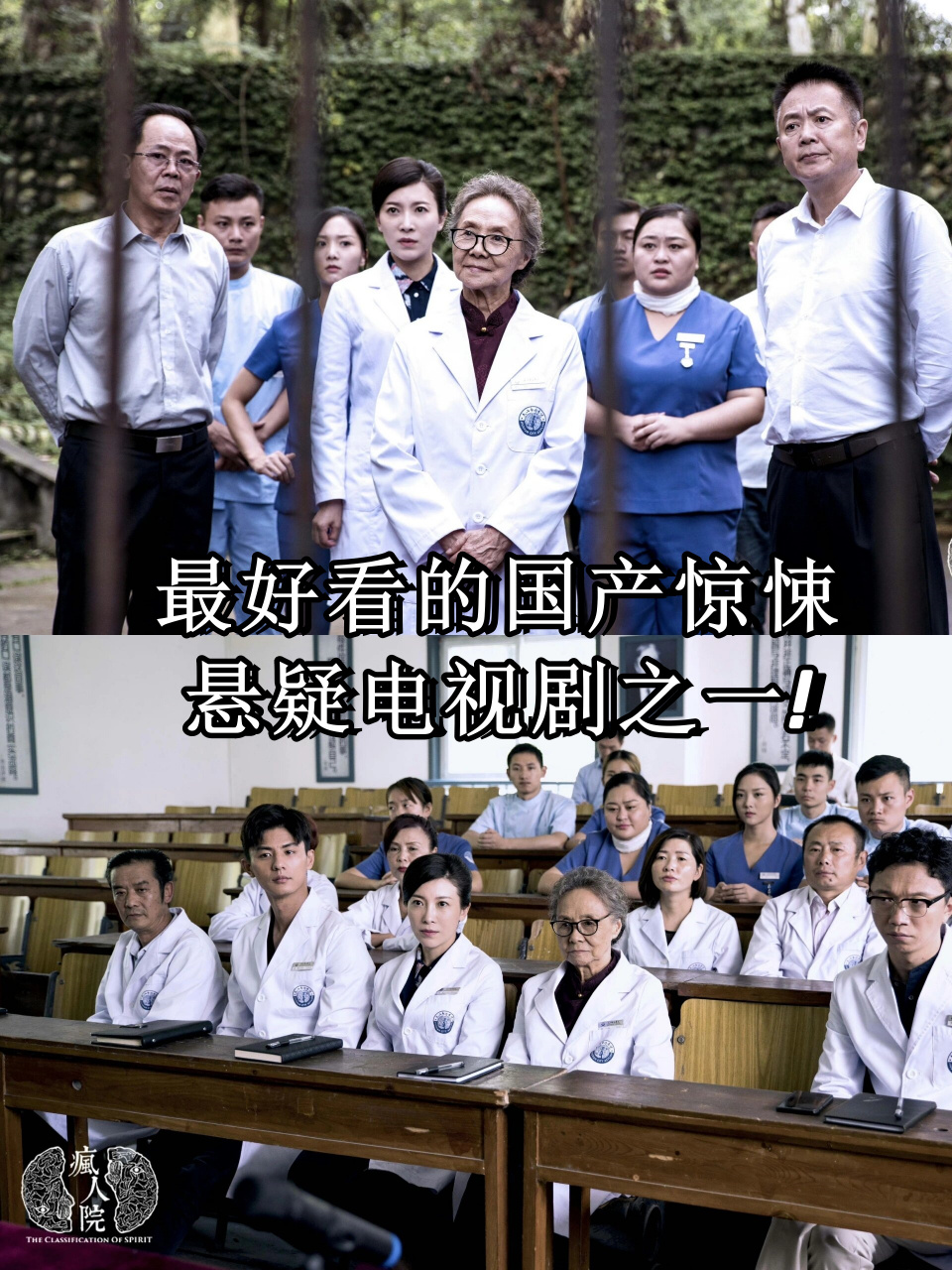 《疯人院》是一部让人惊艳的国产惊悚悬疑电视剧,全剧共24集,于2818