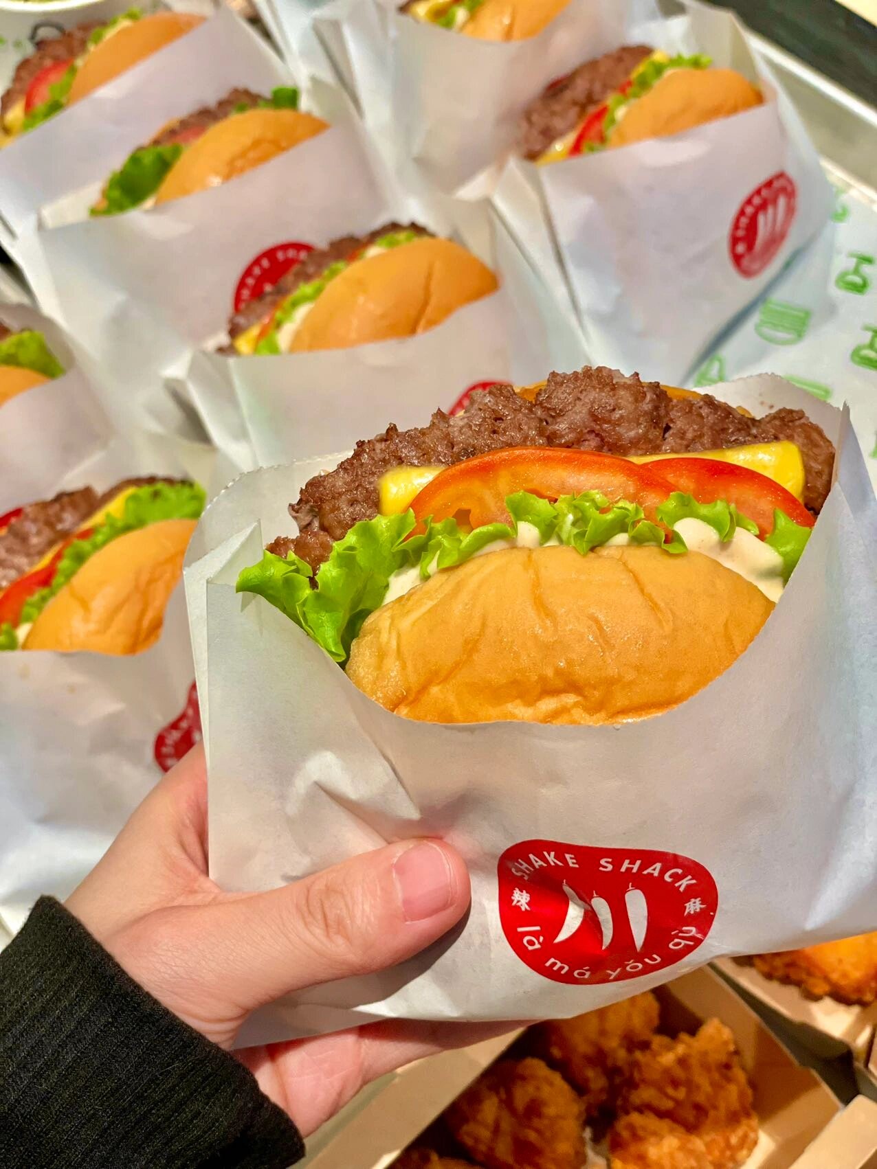 从未让人失望 来太古里怎能不吃shake shack呢 成都坠好吃的汉堡