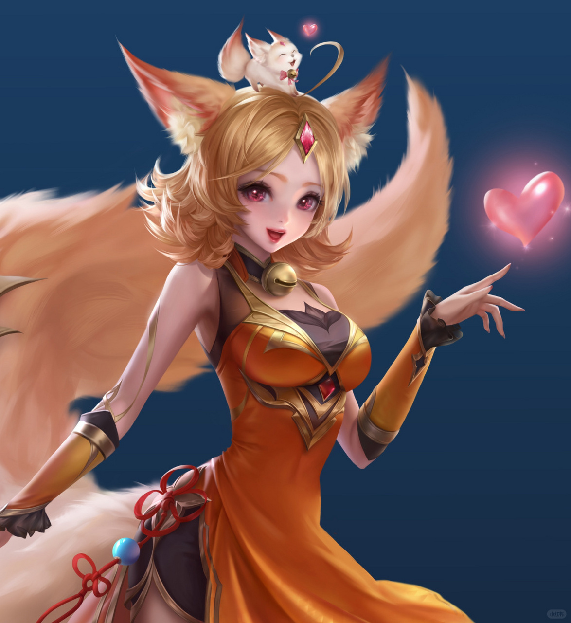 这是我多年前勾勒的小妲己,一笔一画都是19年的故事和情感.