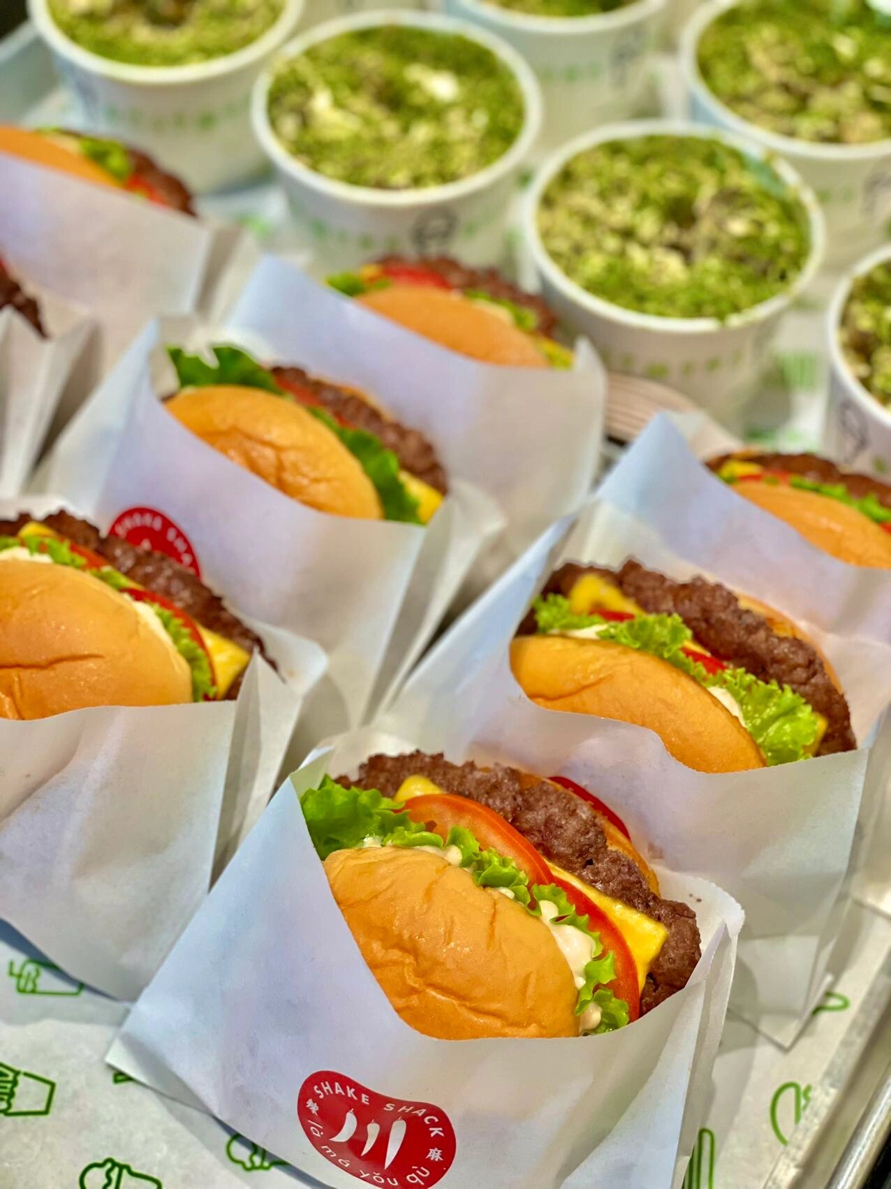 从未让人失望 来太古里怎能不吃shake shack呢 成都坠好吃的汉堡