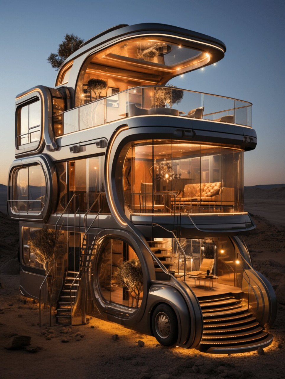 这辆房车不仅装备齐全,能为我们提供舒适的生活环境,而且具备强大的