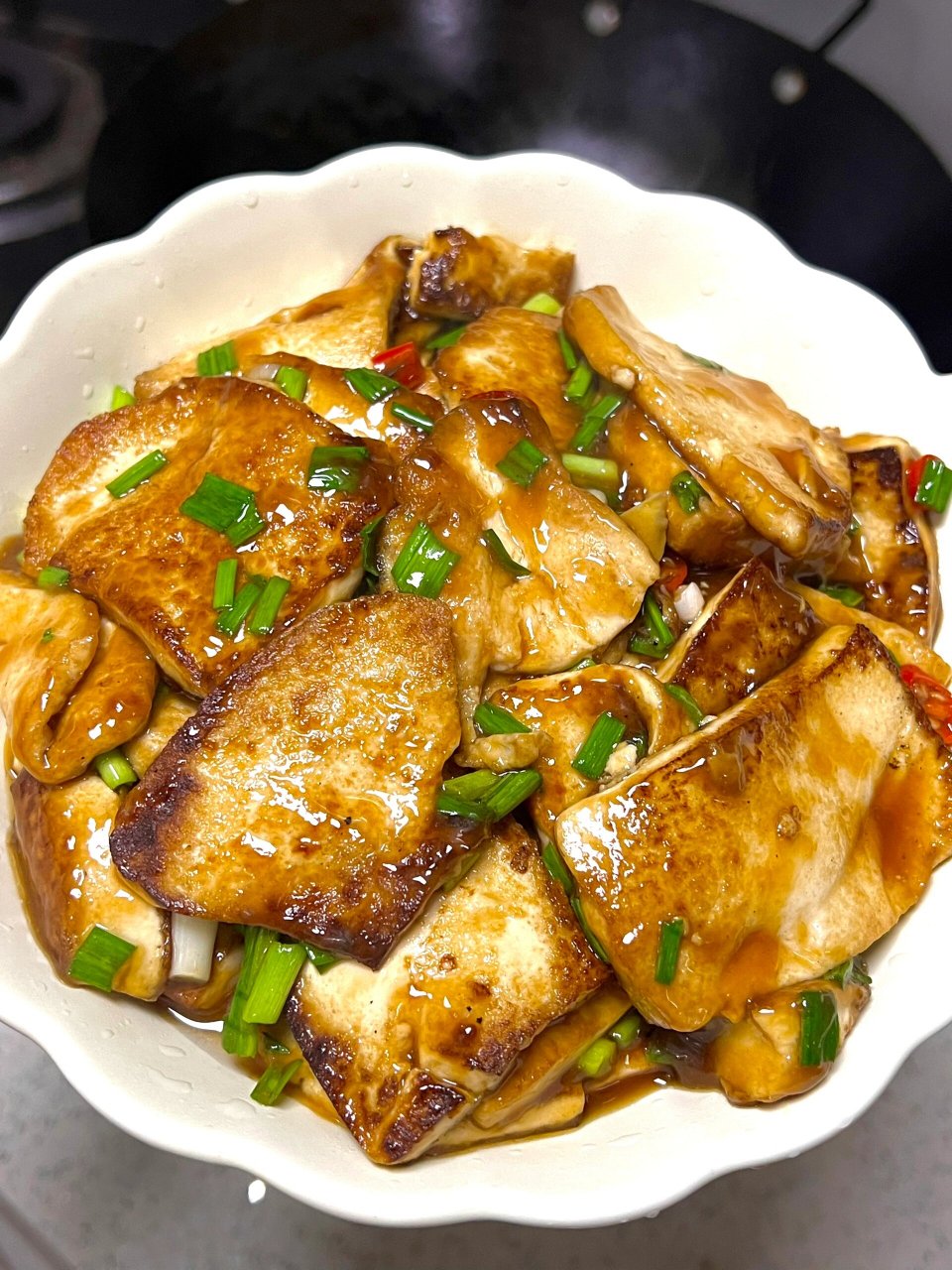 香煎嫩豆腐,尊嘟是太好吃啦!