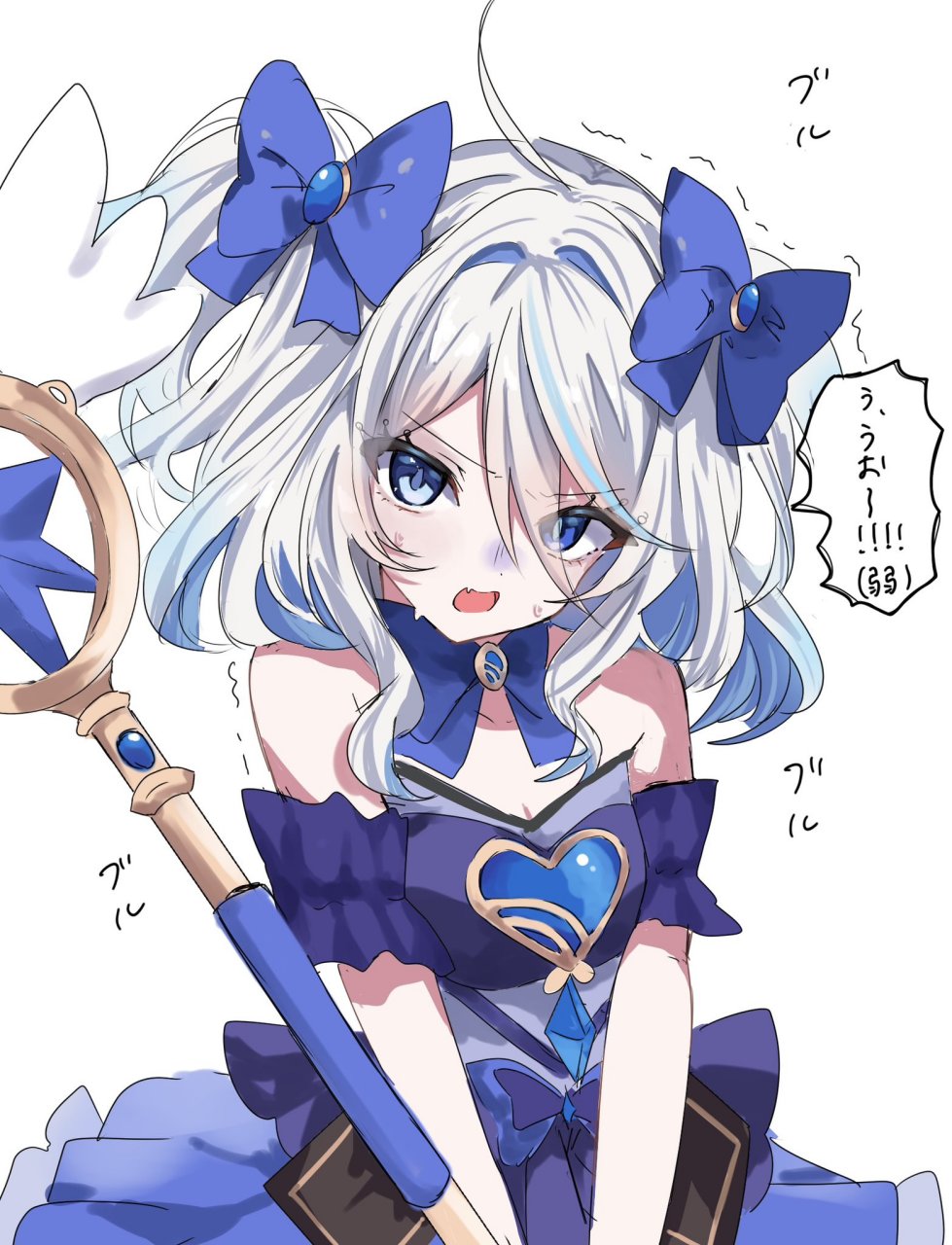 原神# 魔法少女芙宁娜,可爱到犯规了啊[期待] twi:@ayy9ldp
