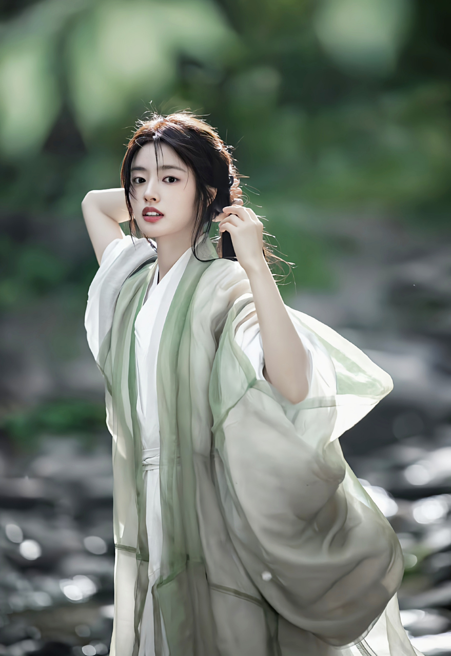 徐若晗古风写真壁纸,好有仙气的小姐姐!