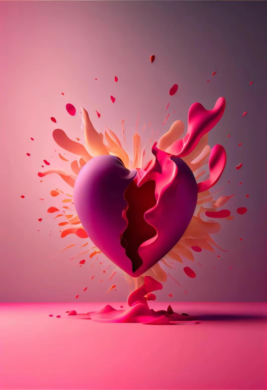 壁纸分享～只有破碎的心,才能释放出更真实的情感 #跨年创作挑战赛