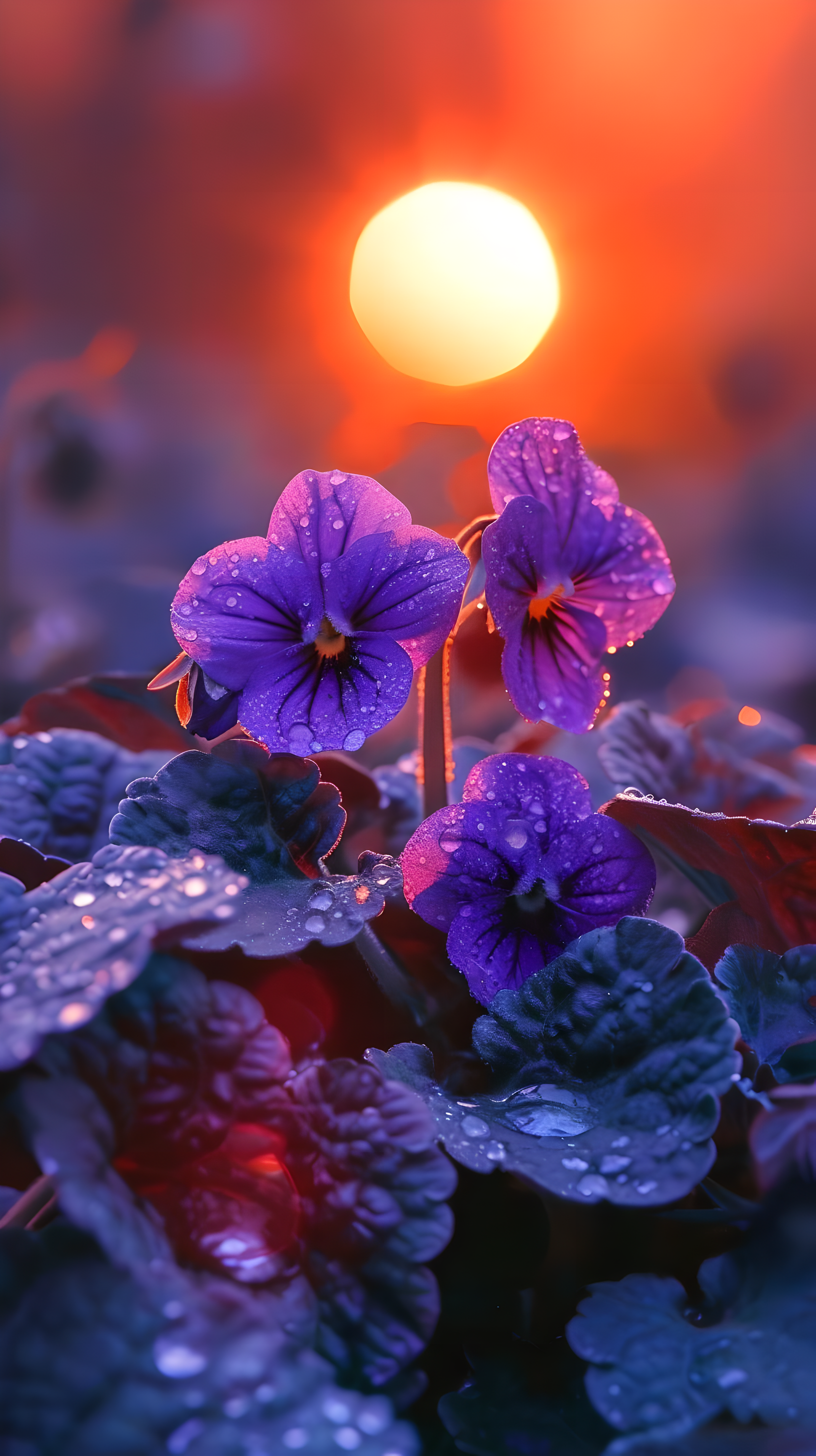 非洲紫罗兰(非洲堇)的花语是永恒的爱,深情,深厚的友谊,纯洁,高贵