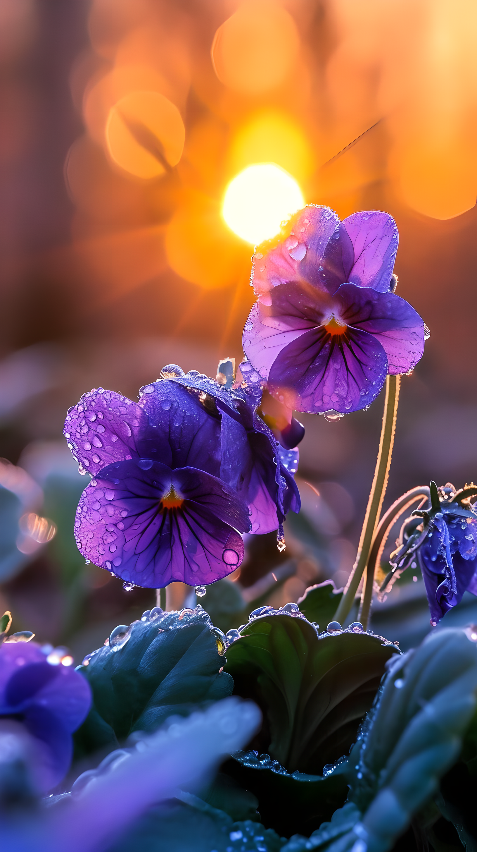 非洲紫罗兰(非洲堇)的花语是永恒的爱,深情,深厚的友谊,纯洁,高贵