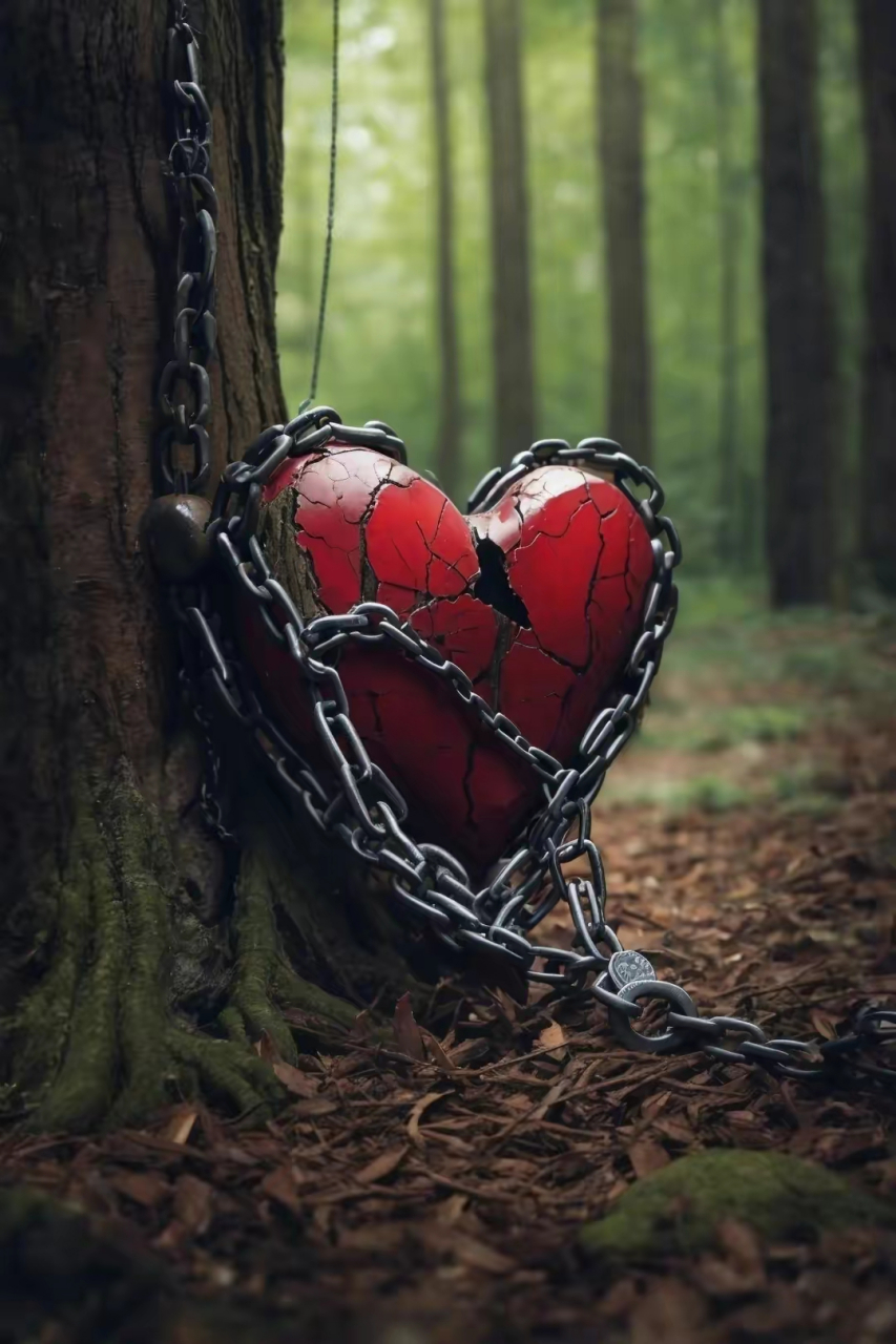 壁纸分享～只有破碎的心,才能释放出更真实的情感 #跨年创作挑战赛