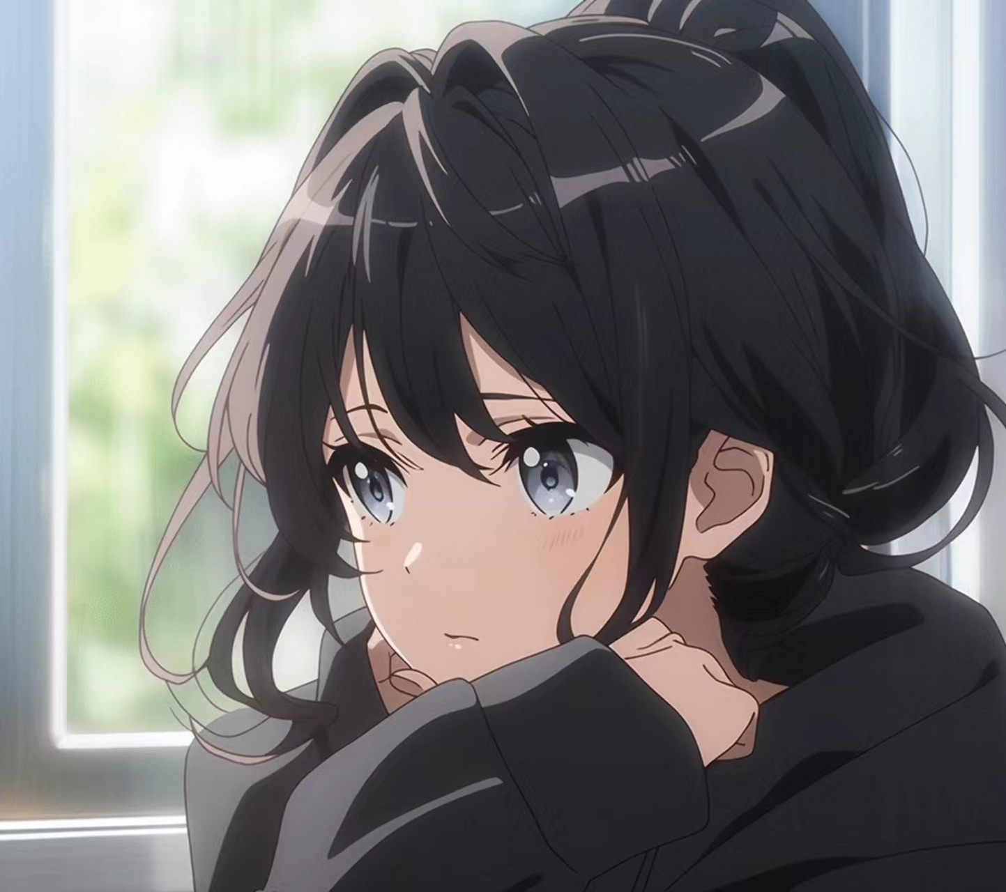 动漫头像#  丁达尔效应的出现  光便有了形状