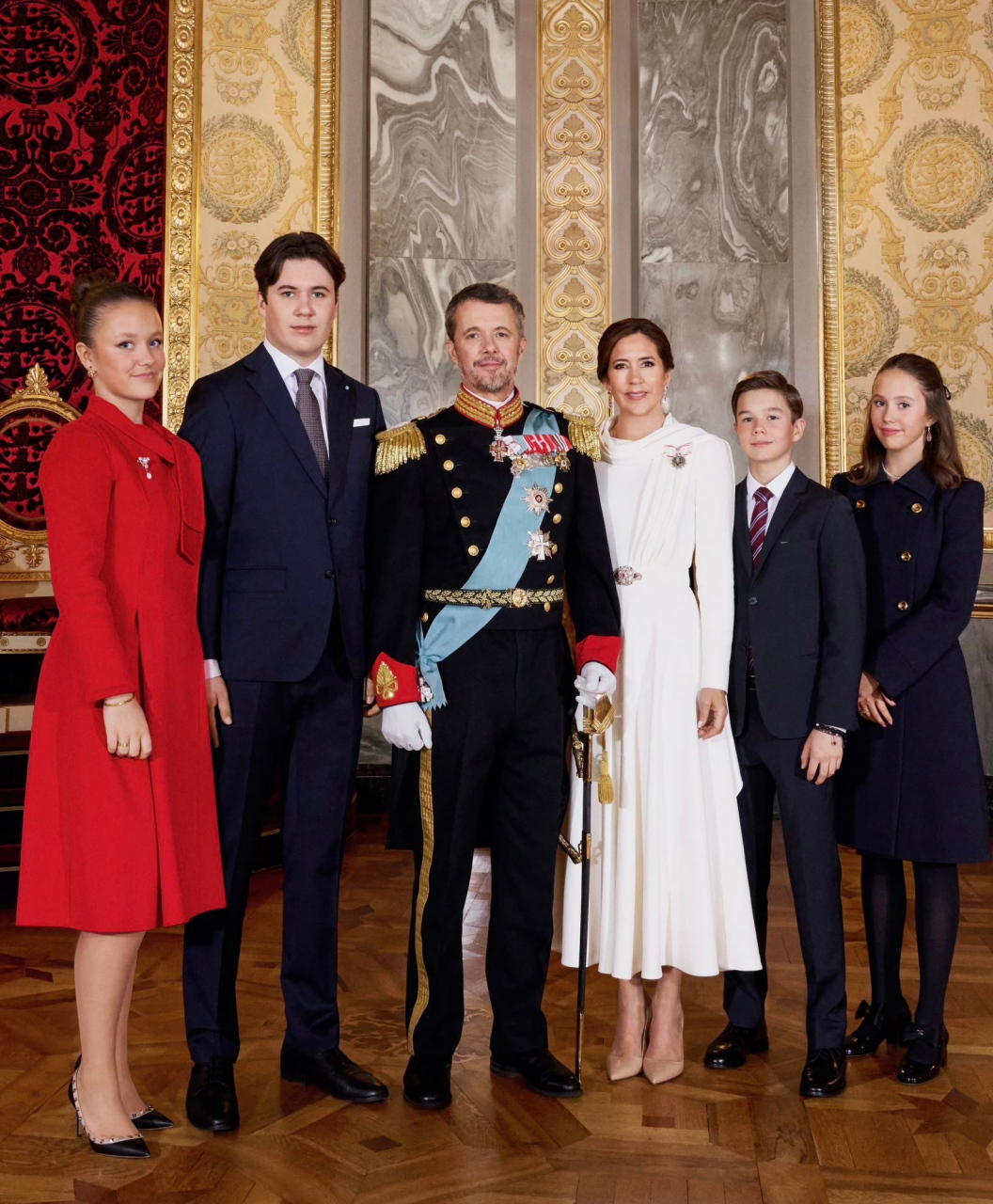 丹麦王室全家福图片