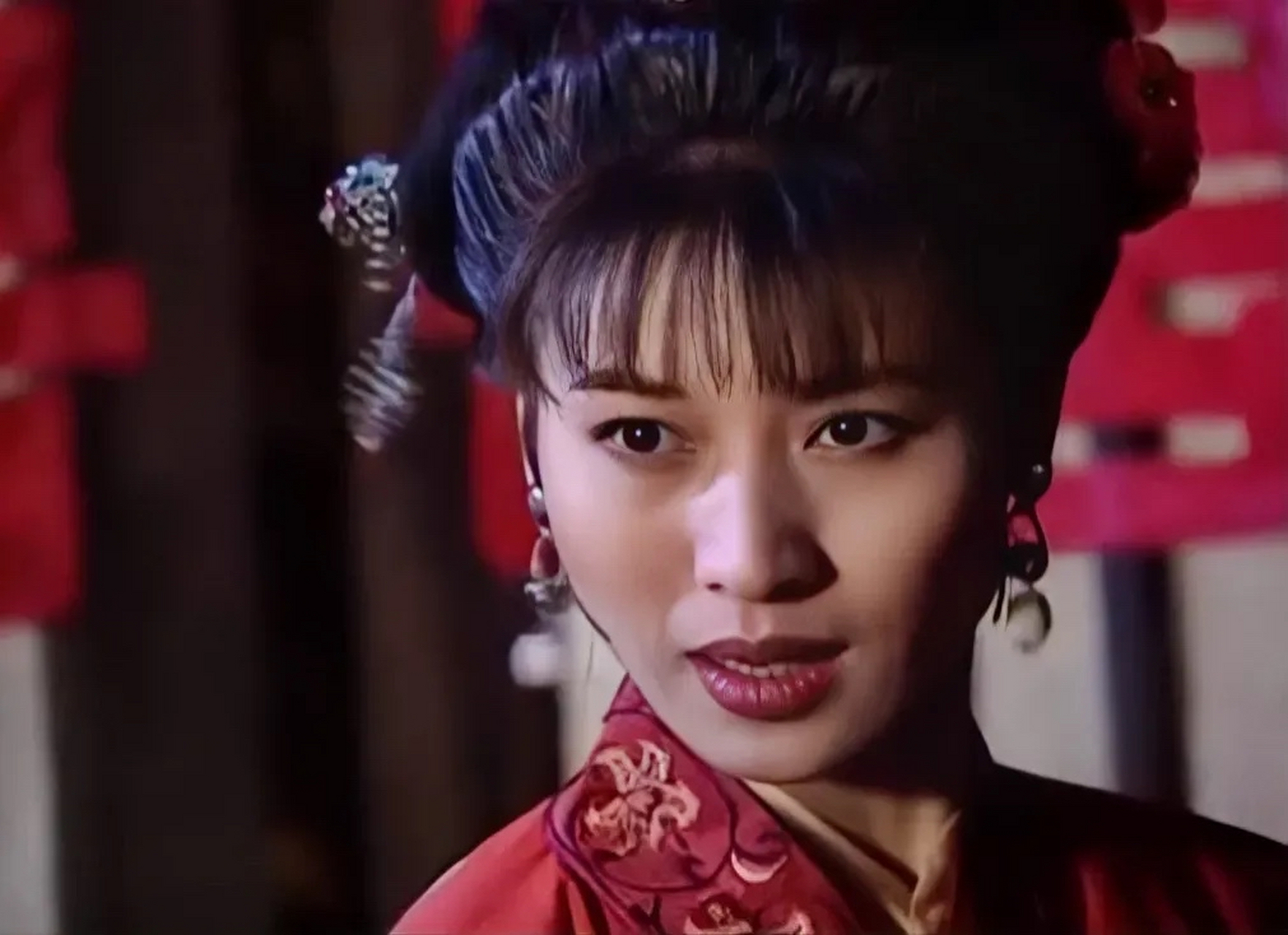 扈三娘条儿正人美,家庭好,身手更是飒