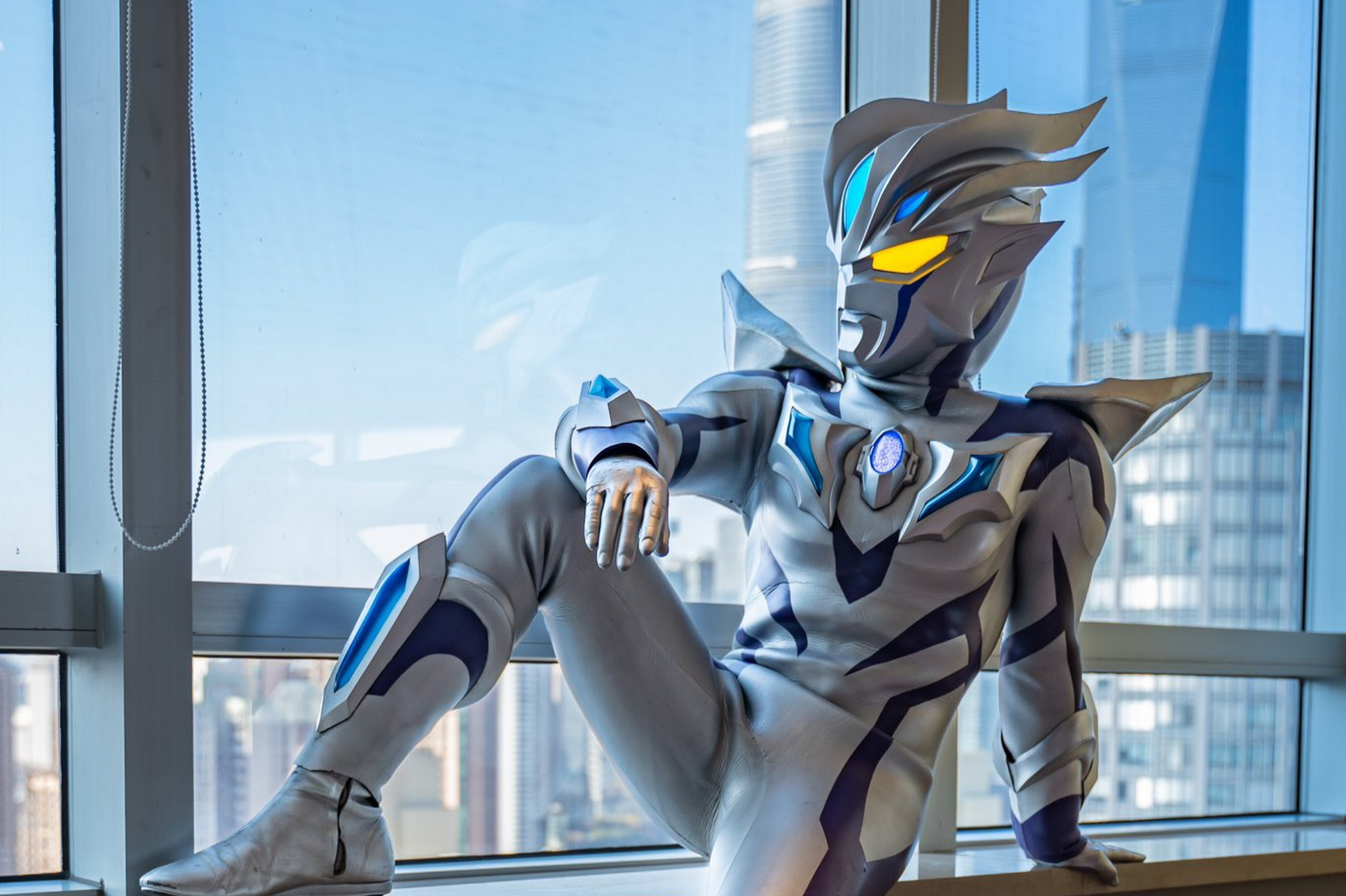 赛罗奥特曼无限彼岸形态,粉丝心中的超人气英雄!皮套展示惊艳众人.