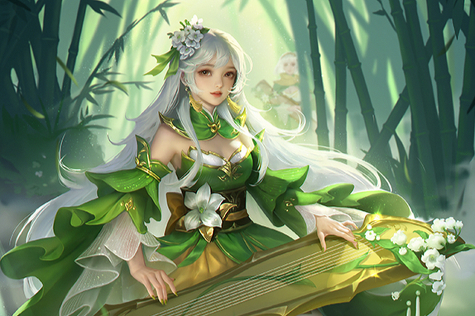 乐小乔,三国杀十周年新宠!手握绮琴,婉转技能.