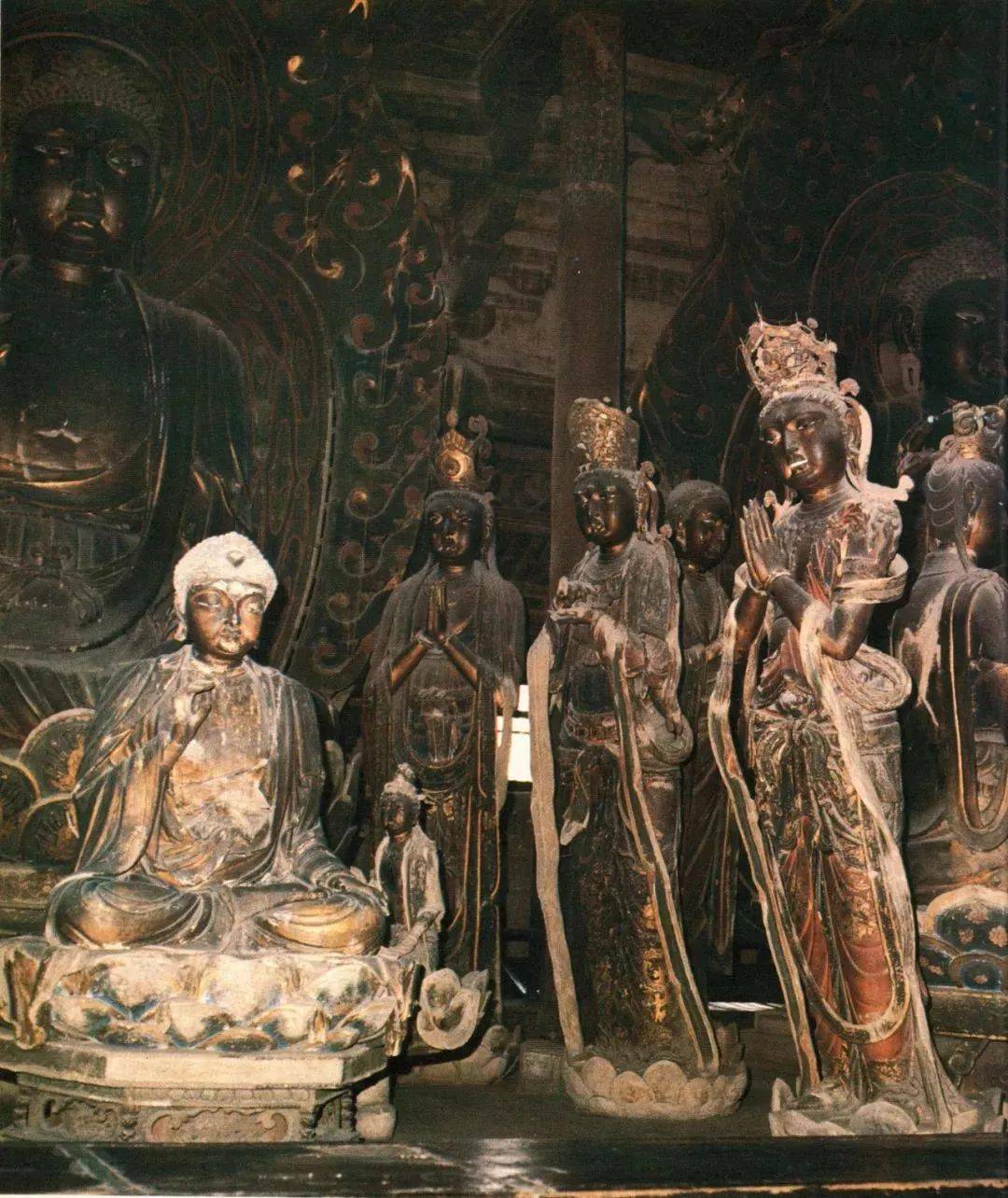 「营造学社考察路线」惊叹!华严寺彩塑之薄伽教藏殿,满堂的辽风