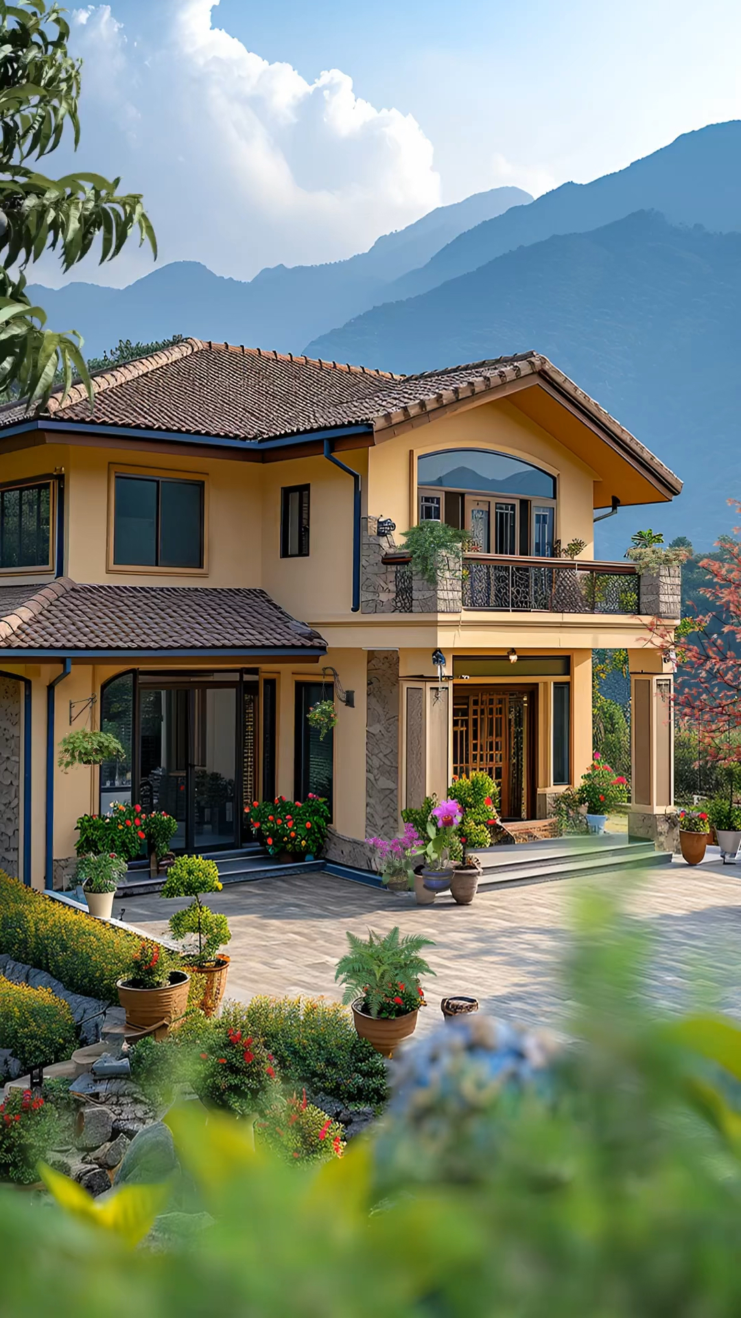 农村建一栋这样的小洋楼心情都美好