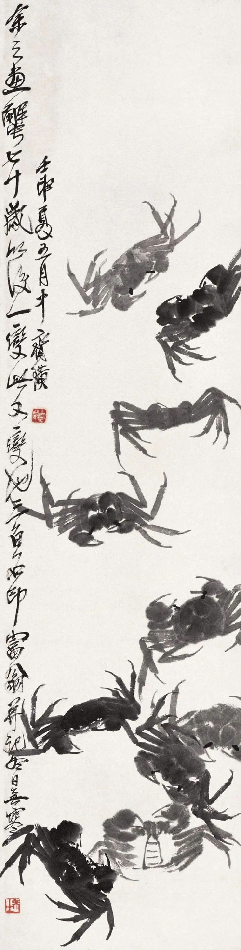 齐白石画作欣赏