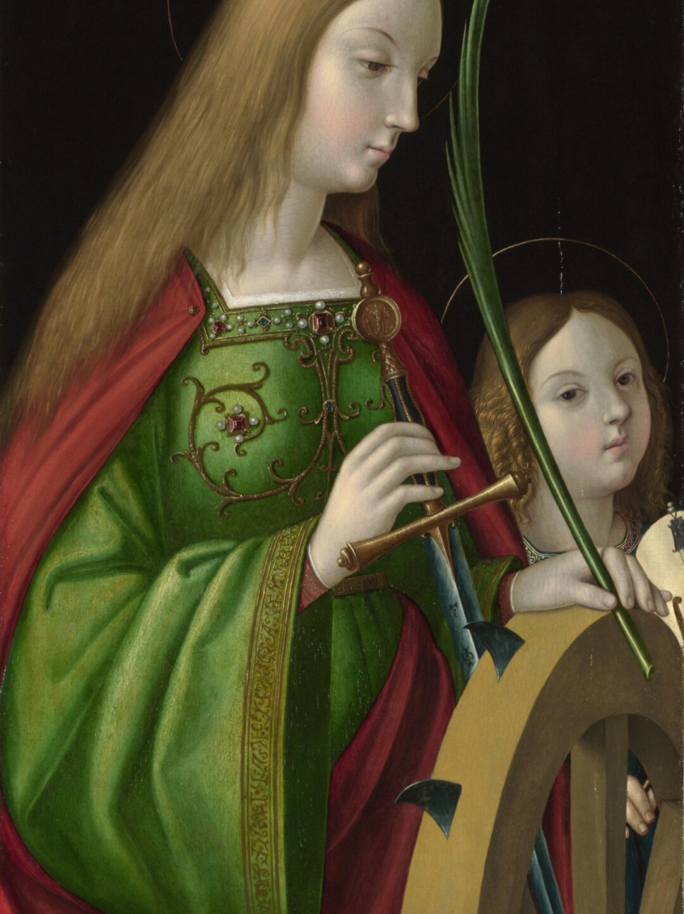 每日世界名画欣赏达芬奇 人物绘画下  列奥纳多·达·芬奇,这位生于