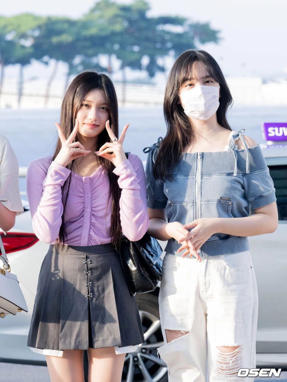 邻家女孩风格的时尚新高度  最近,我被ive女团成员张元英的一组私服穿