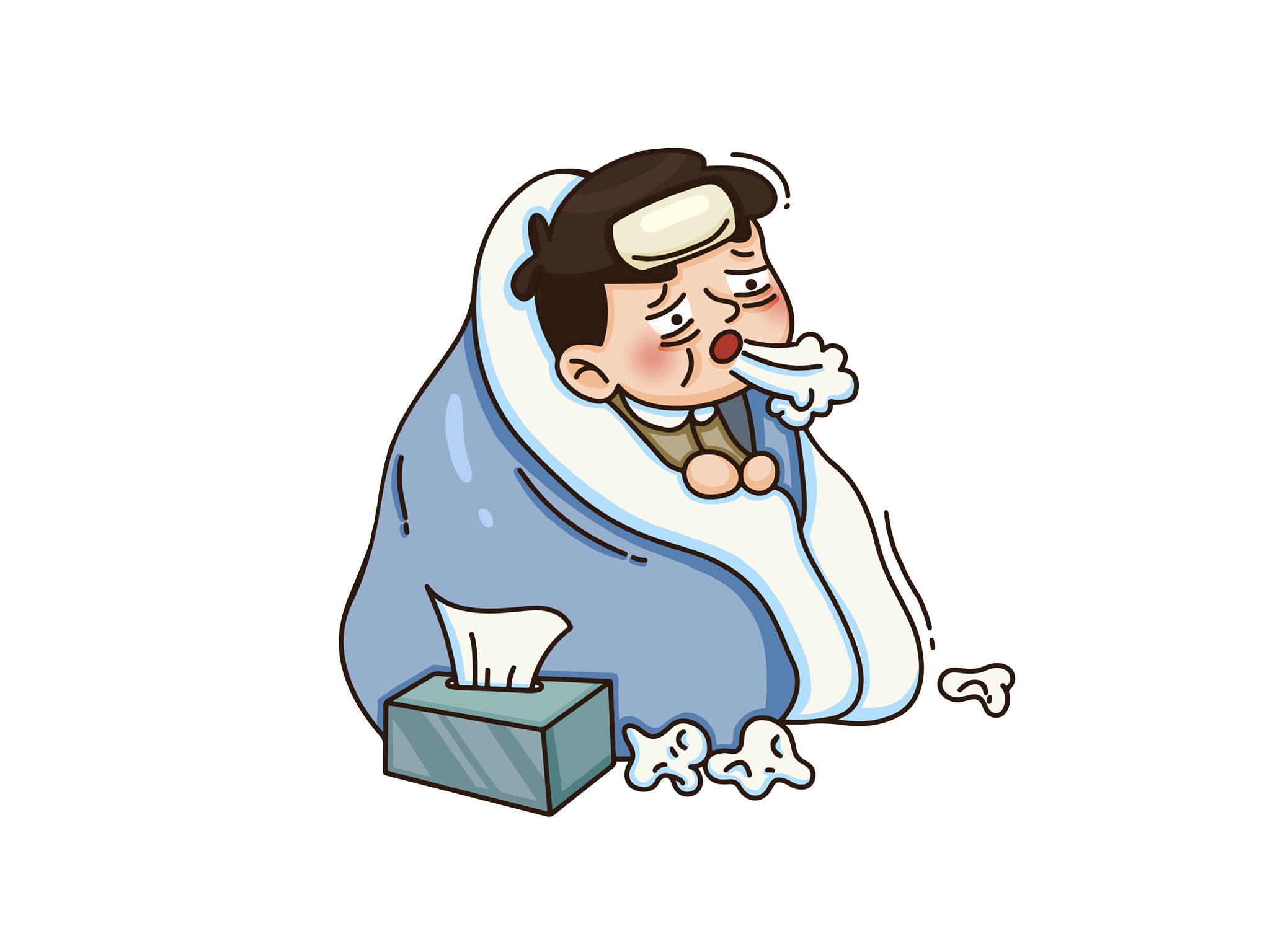 冬季是老年人感冒的高发季节,老年人的免疫力相对较弱,更容易感染病毒