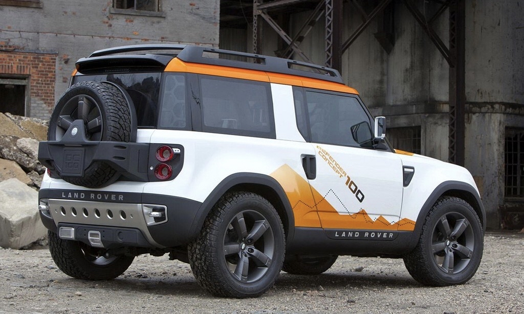 小型版路虎卫士——路虎dc100