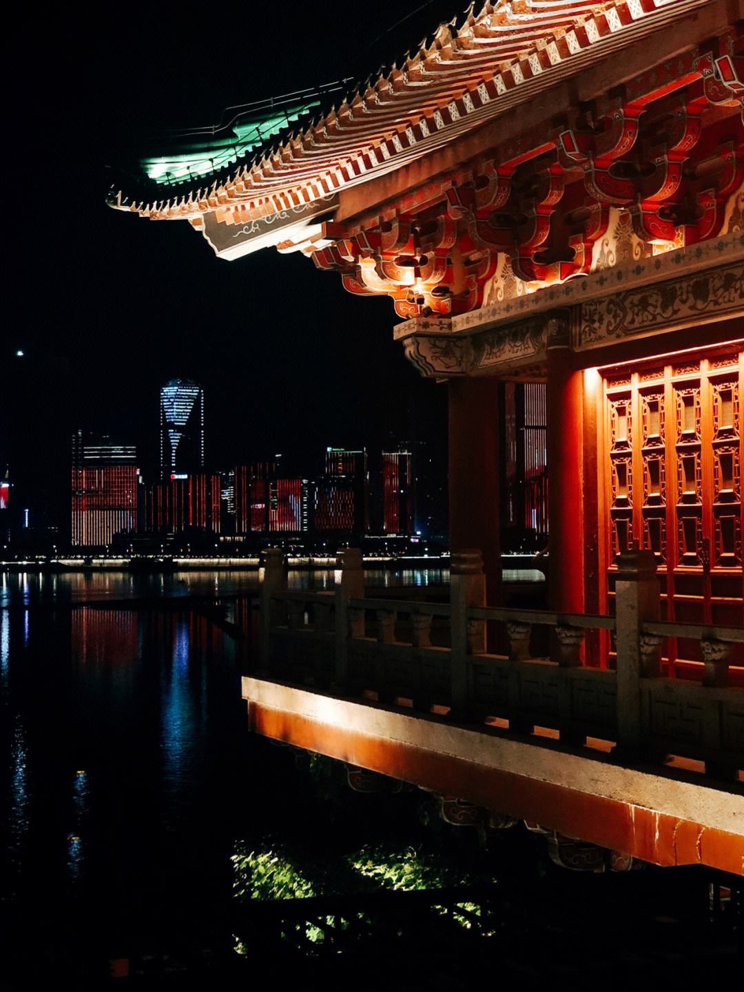 江南名楼滕王阁的夜景是如此惊艳