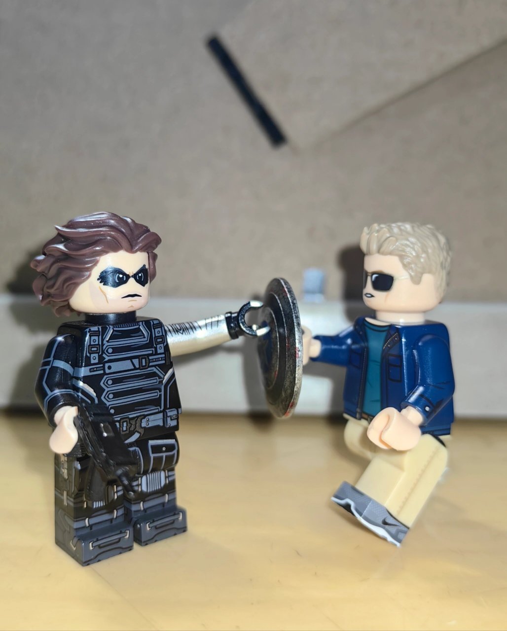 乐高第三方冬日战士|||最帅的冬兵 图片出自美队2冬日战士#望子成龙迎