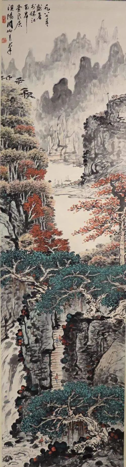 著名画家,岭南画派的代表人物关山月先生画作欣赏