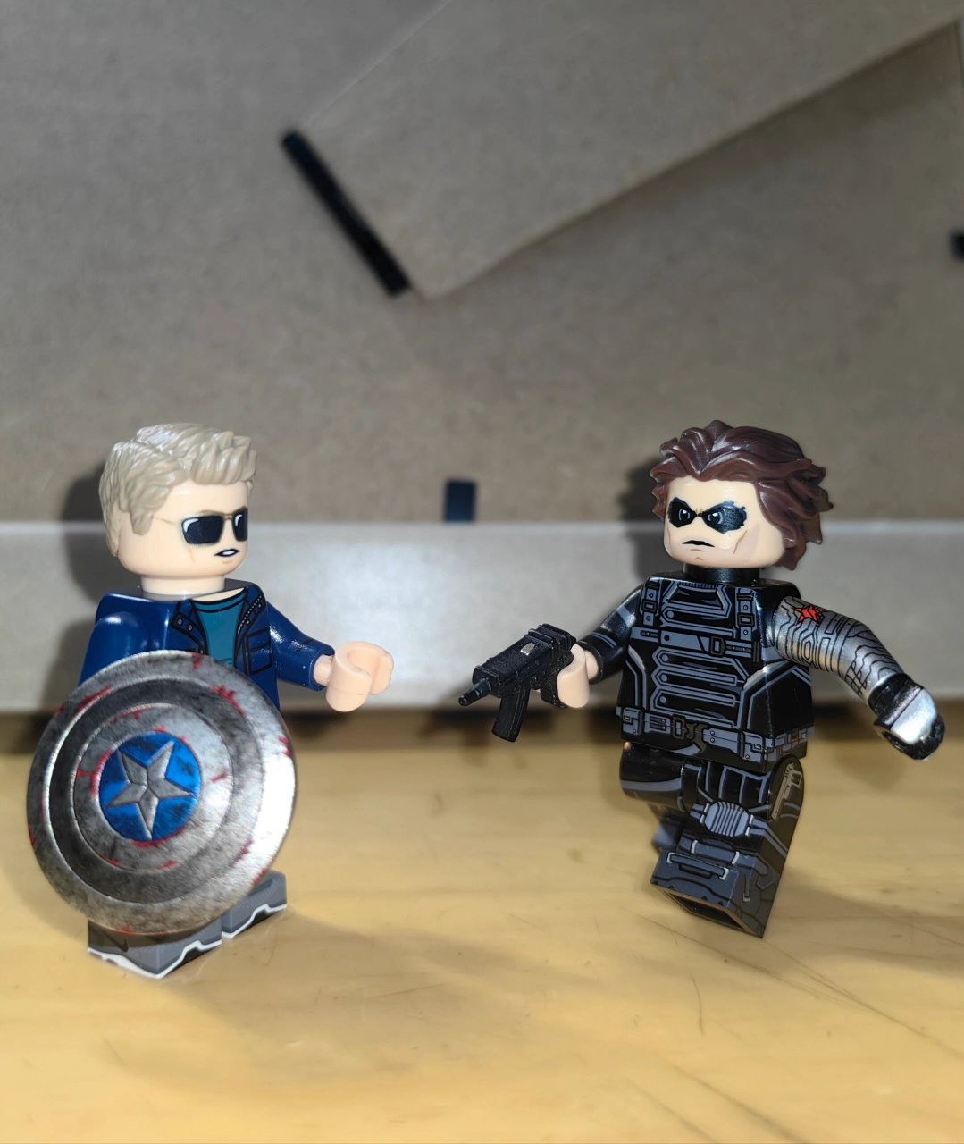 乐高第三方冬日战士|||最帅的冬兵 图片出自美队2冬日战士#望子成龙迎