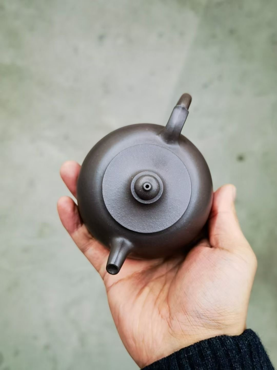 陈峰【大彬天笠】180cc 天笠壶自大彬有器始传,一直在传递着孤舟蓑笠