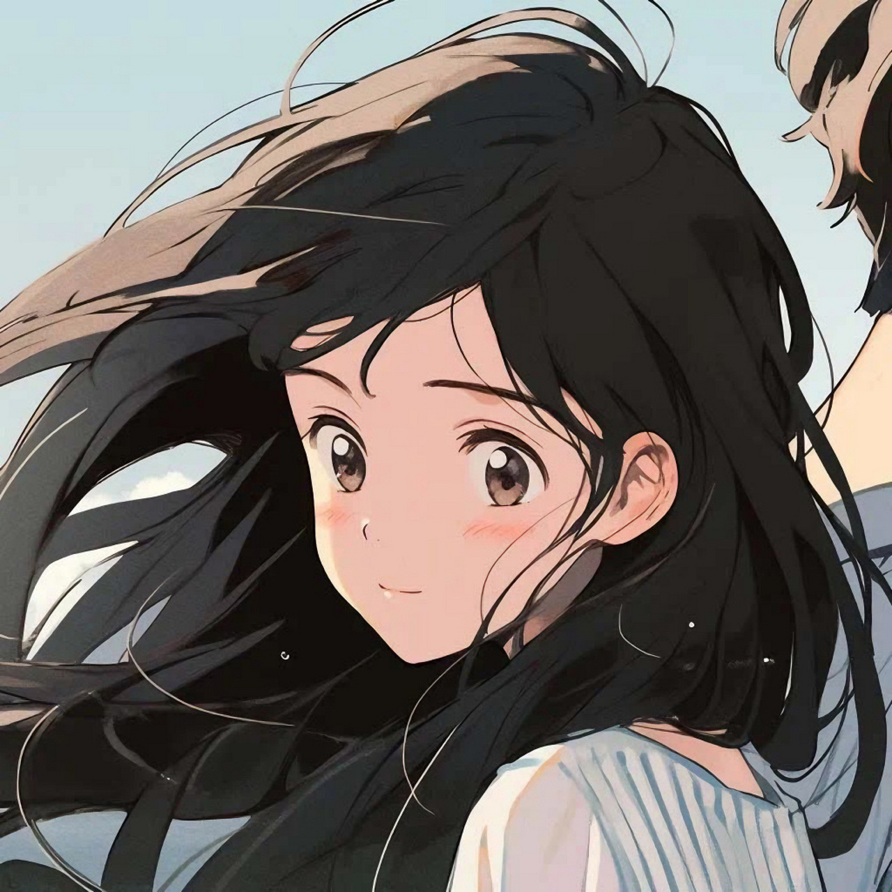 复古情侣头像 穿越时空的爱恋,快来换上复古动漫头像,情侣专属哦!